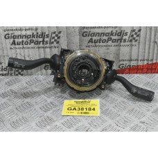 Διακόπτες Υαλοκαθαριστήρων - Φλάς Volkswagen Touareg 2002-2010 7L6953549F 7L6953507AK (Με Σερπαντίνα)