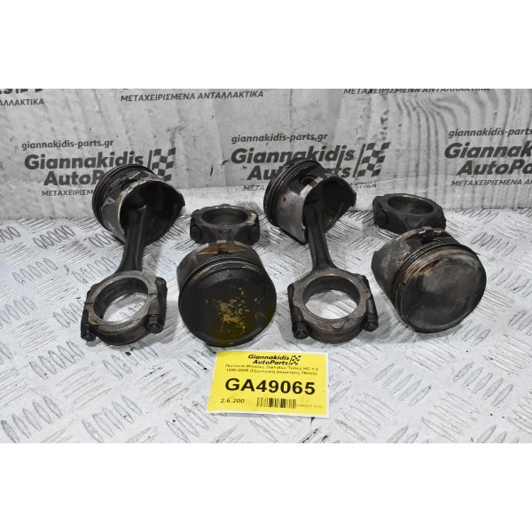Πιστόνια-Μπιέλες Daihatsu Terios HC 1.3 1998-2005 (Εξωτερική Διάμετρος 76mm)